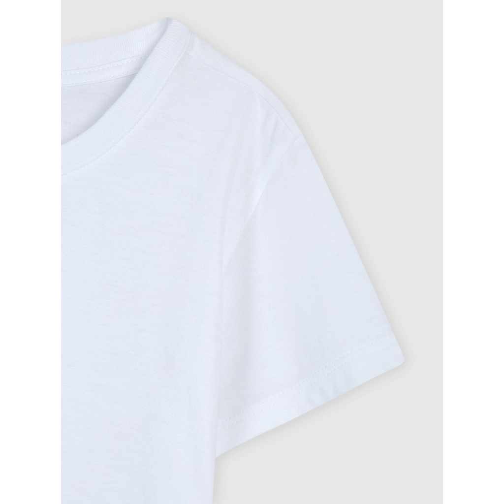 Áo phông bé trai canifa cotton 100% cổ tròn tay cộc mặc nhà mềm mại - ảnh sản phẩm 5