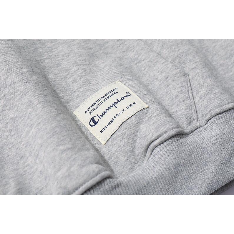 Áo hoodie thêu chữ Champion cổ điển đơn giản thời trang