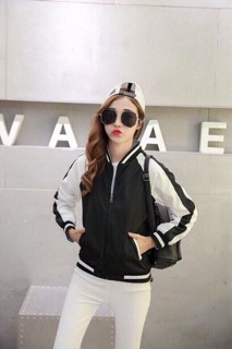 Áo khoác dù bomber nam nữ
