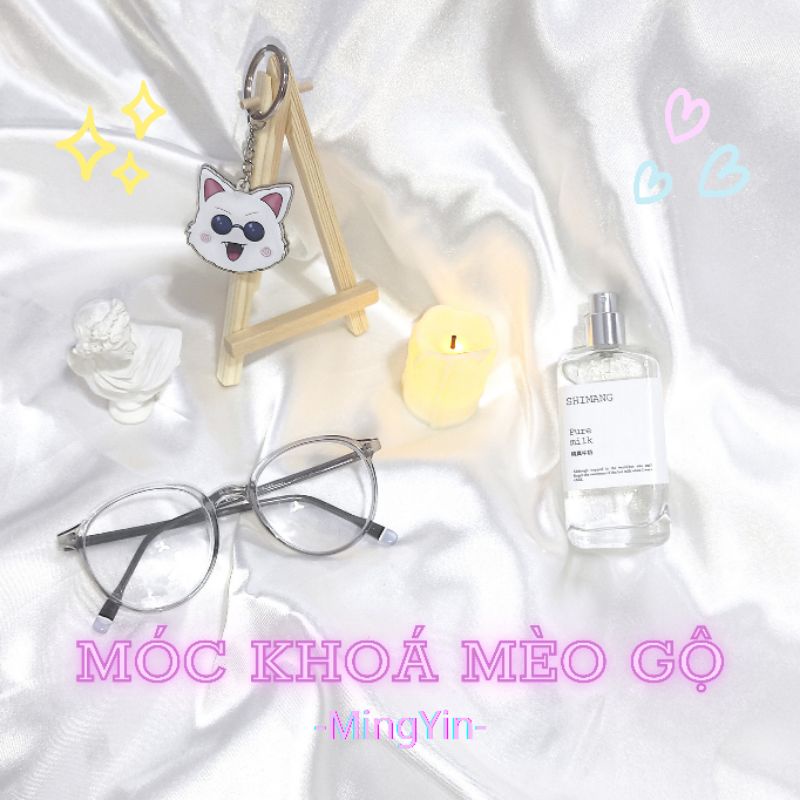 Móc Khoá Gojo Satoru Bản Hình Mèo Ngộ Nghĩnh Cute Đáng Yêu Nhất Hệ Mặt Trời