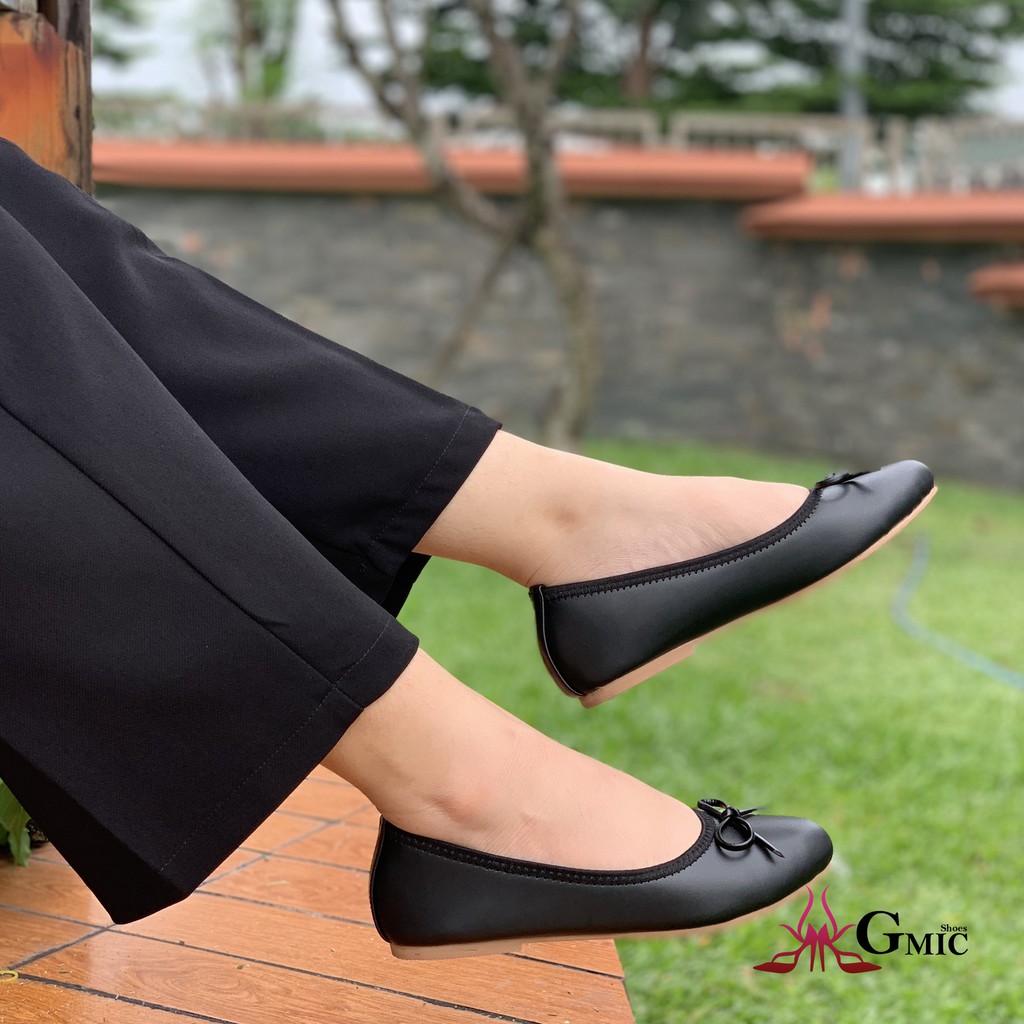 [BIG SIZE] Giày Búp Bê Nơ Nhỏ Mũi Tròn Cao Cấp GMIC, Hàng Thời Trang Chính Hãng NBB001 | BigBuy360 - bigbuy360.vn