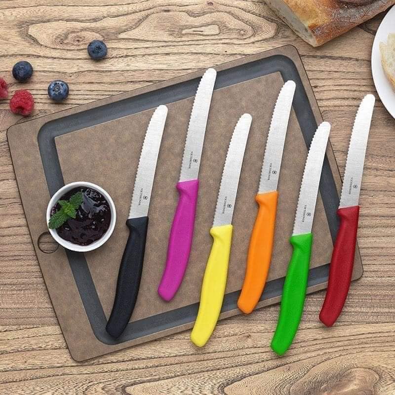 DAO VICTORINOX THUỴ SỸ 6 MÀU, ĐẶC BIỆT KHÔNG BAO GIỜ PHẢI MÀI