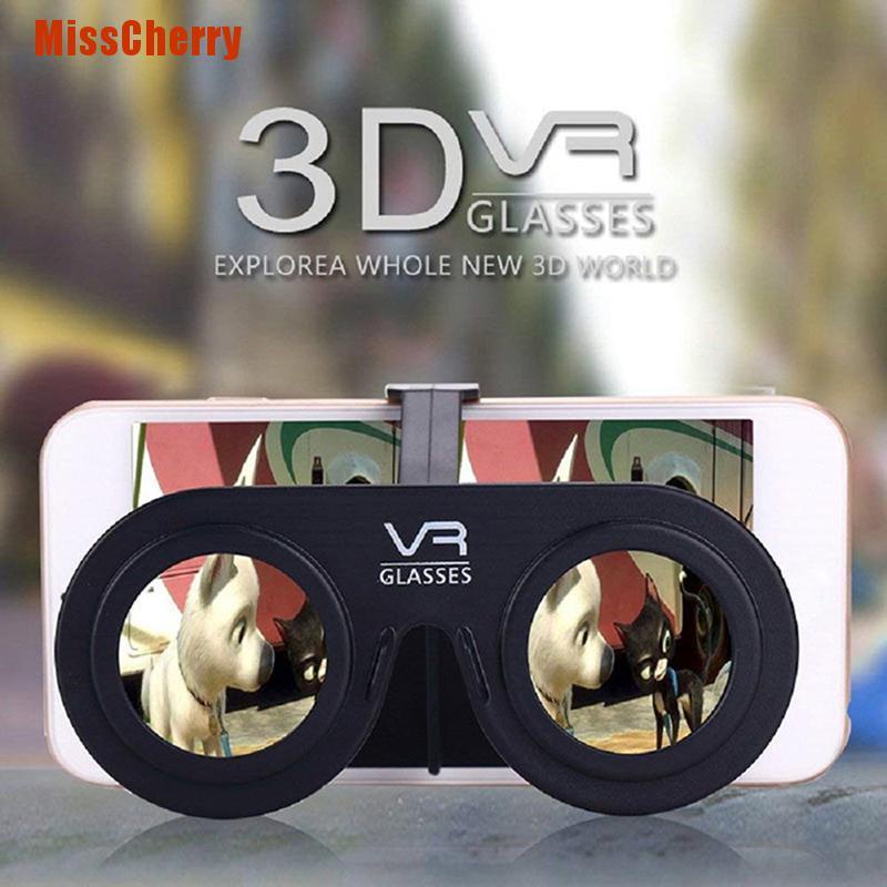 [MissCherry] Mini Folding Virtual Reality Glasses 3D Vr Smartphone Portable Ios Android