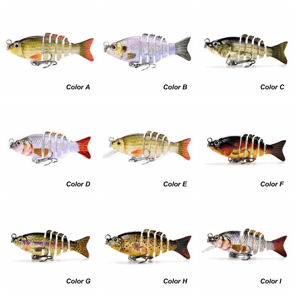 1 Mồi Câu Cá Giả Bằng Nhựa Cứng 5CM 2.5G