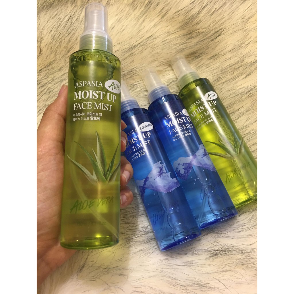 Xịt khoáng Aspasia Moist Up Face Mist | BigBuy360 - bigbuy360.vn