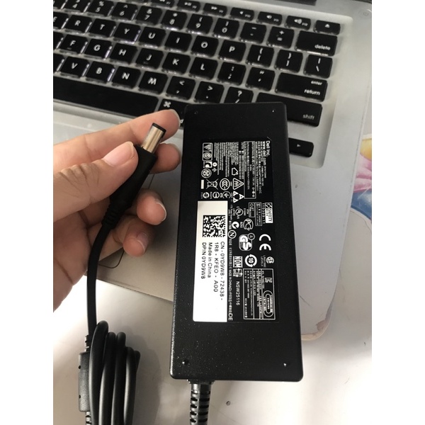 Sạc Máy Tính Dell chân kim to 19.5V-4.62A - Dây Sạc Laptop Dell 90W Zin Kèm dây nguồn - Bảo Hành 12 tháng - Lỗi 1 đổi 1