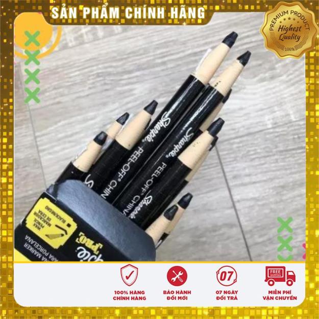 CHÌ ĐÁ  💝 Chì Kẻ Mày Không Trôi-SHARPIE PRo -Đen Đỏ Trắng-USA