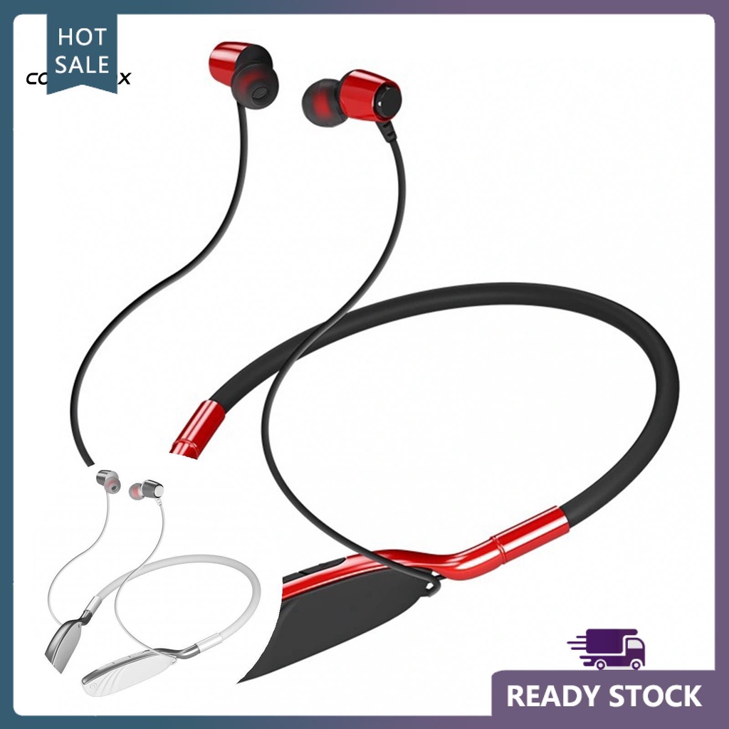 Tai nghe bluetooth không dây màu trơn có khe cắm thẻ nhớ