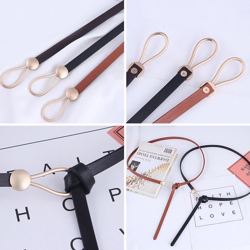 Thắt lưng nữ đầu kim loại siêu xinh,vòng lưng bản nhỏ siêu cute cho bạn gái kết hợp với đầm váy cực stye