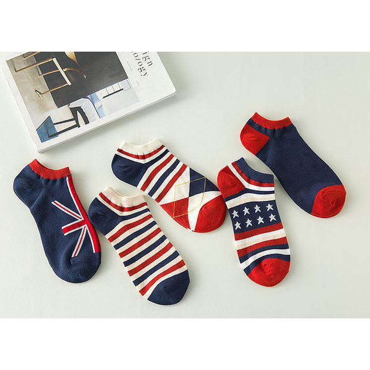 (Set 5 đôi) Vớ nam cổ ngắn - NAM33.006