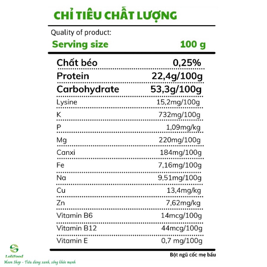 Bộ đôi 2 hũ ngũ cốc bầu và lợi sữa cho mẹ sắp sinh - Ngũ cốc Lolifood