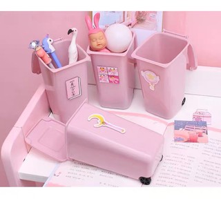 Thùng rác mini trang trí bàn học