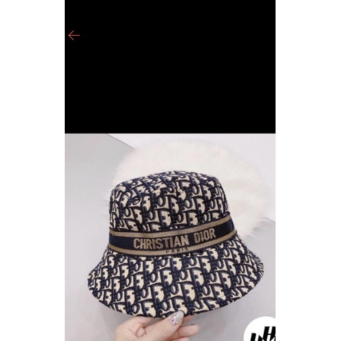 Mũ bucket hoạ tiết Dior cao cấp form nam nữ