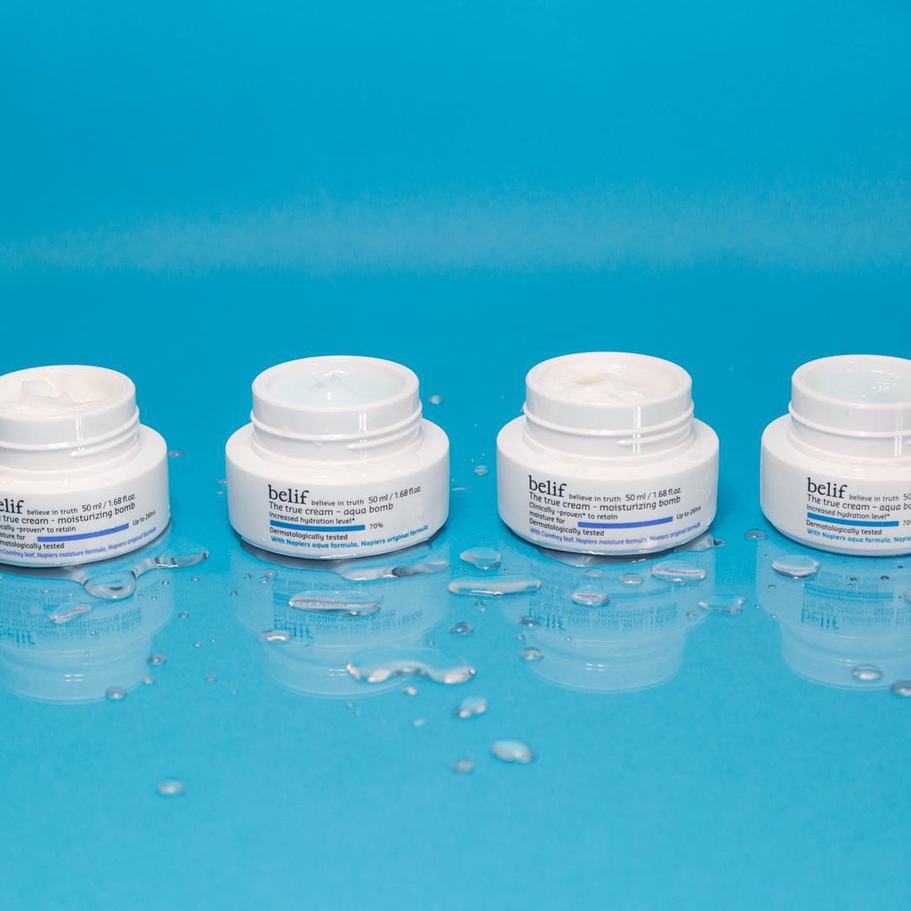 Kem cấp ẩm tức thì dạng gel Belif The True Cream Aqua Bomb 10ml