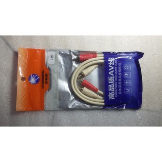 Dây AV 4 đầu loại tốt dài 0,8 mét