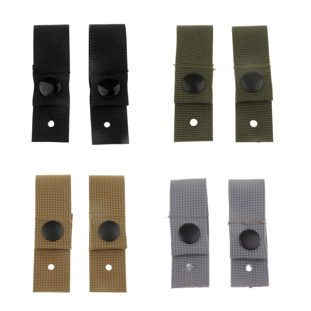 Bộ 2 Dây Đai Cố Định Kính Bảo Hộ MICH M88 Màu Đen Thông Dụng H2Sports