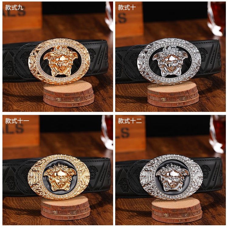 Thắt Lưng Versace Bằng Da Thuộc Thời Trang Dành Cho Nam