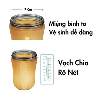 Bình sữa Kamidi Silicon 150ml ,250ml Chính Hãng cho trẻ sơ sinh, chống sặc cho bé, giúp bé tập bú bình, cai sữa mẹ