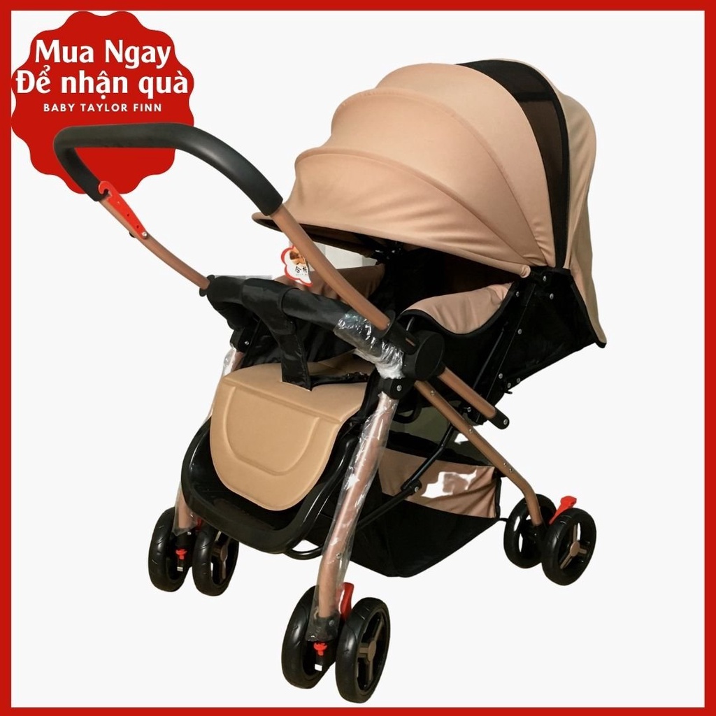 Xe Đẩy Cho Bé 2 Chiều 3 Tư Thế gấp gọn cho trẻ em sơ sinh dưới 1 tuổi