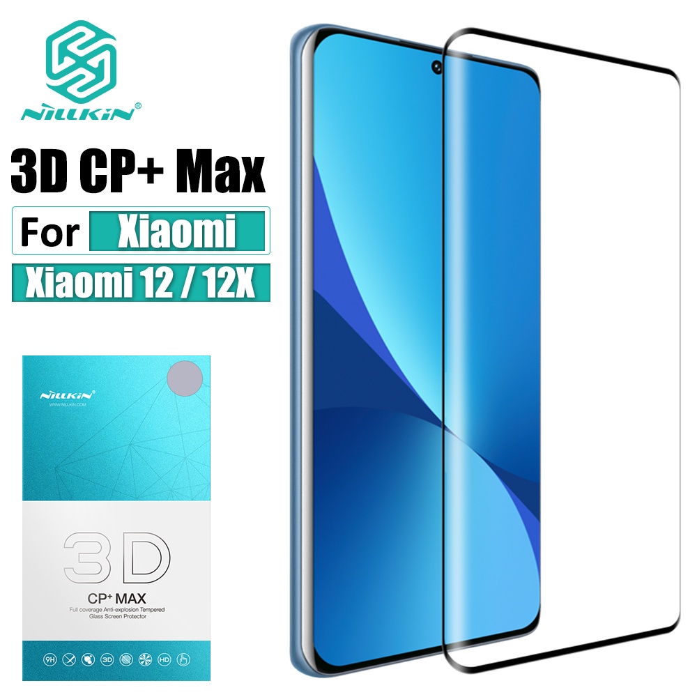 Kính Cường Lực 3D 9H Nillkin Bảo Vệ Màn Hình Cho Xiaomi 12 / 12X / 12S