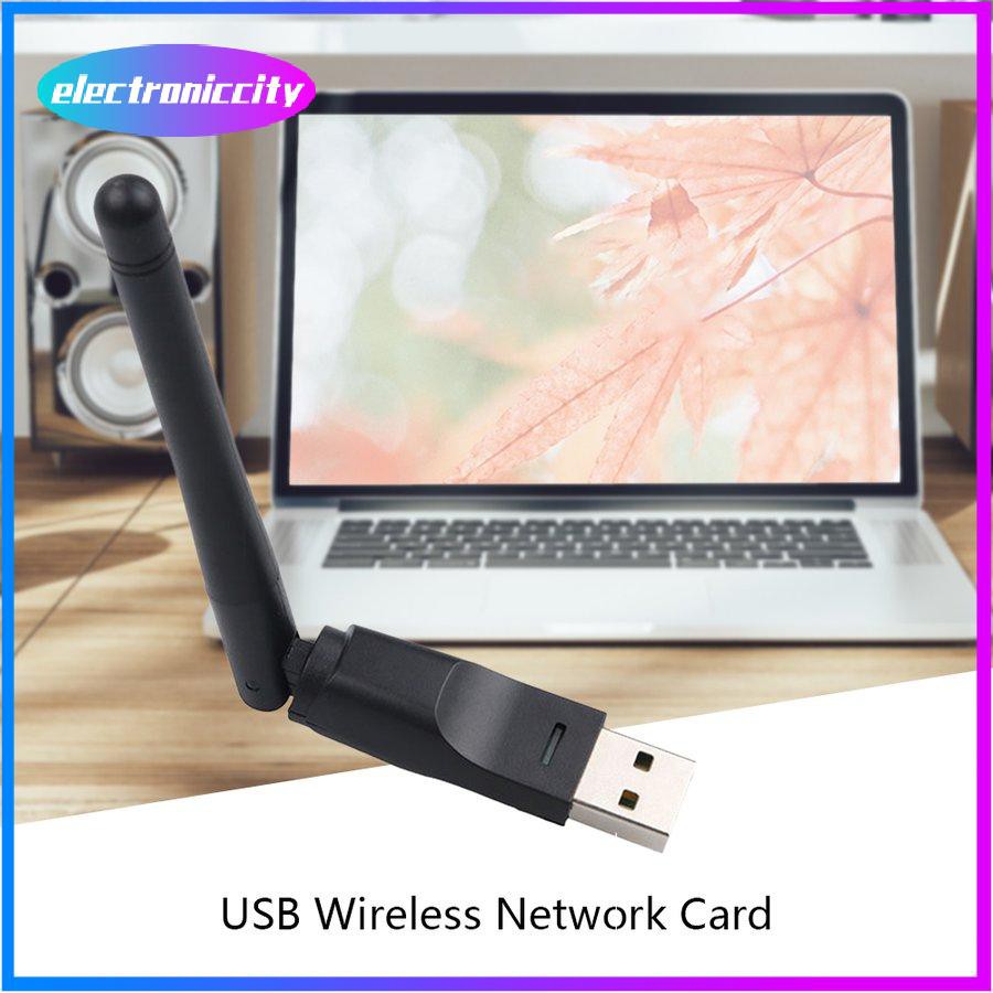 Ăng Ten Wifi Không Dây Cổng Usb 2.0 150mbps Lan 0605 7601