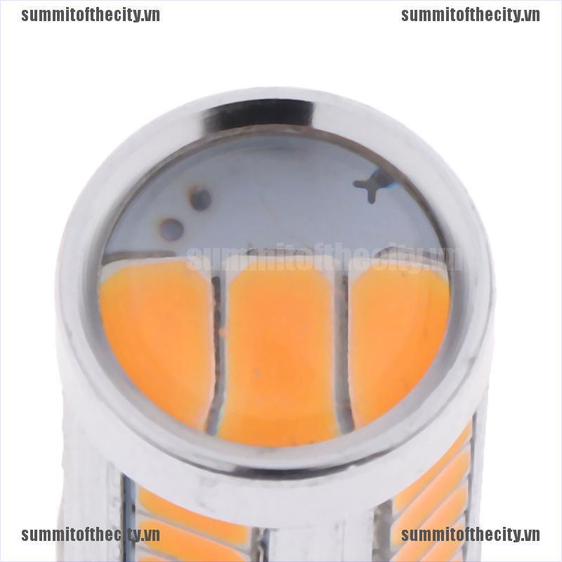 Set 2 Đèn LED Ban Ngày Siêu Sáng 1156 BA15S P21W 33 SMD Ánh Sáng Vàng Dành Cho Ô Tô
