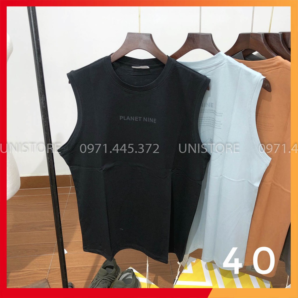 Áo tanktop gym sát nách 3 lỗ bigsize nam SNTQ40