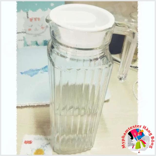 Bình nước vân sọc kẻ 1L hàng đẹp