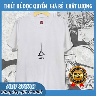 Áo thun Chainsaw Man - Denji's chainsaw pull handle Anime độc đẹp cực chât 2 màu trắng đen