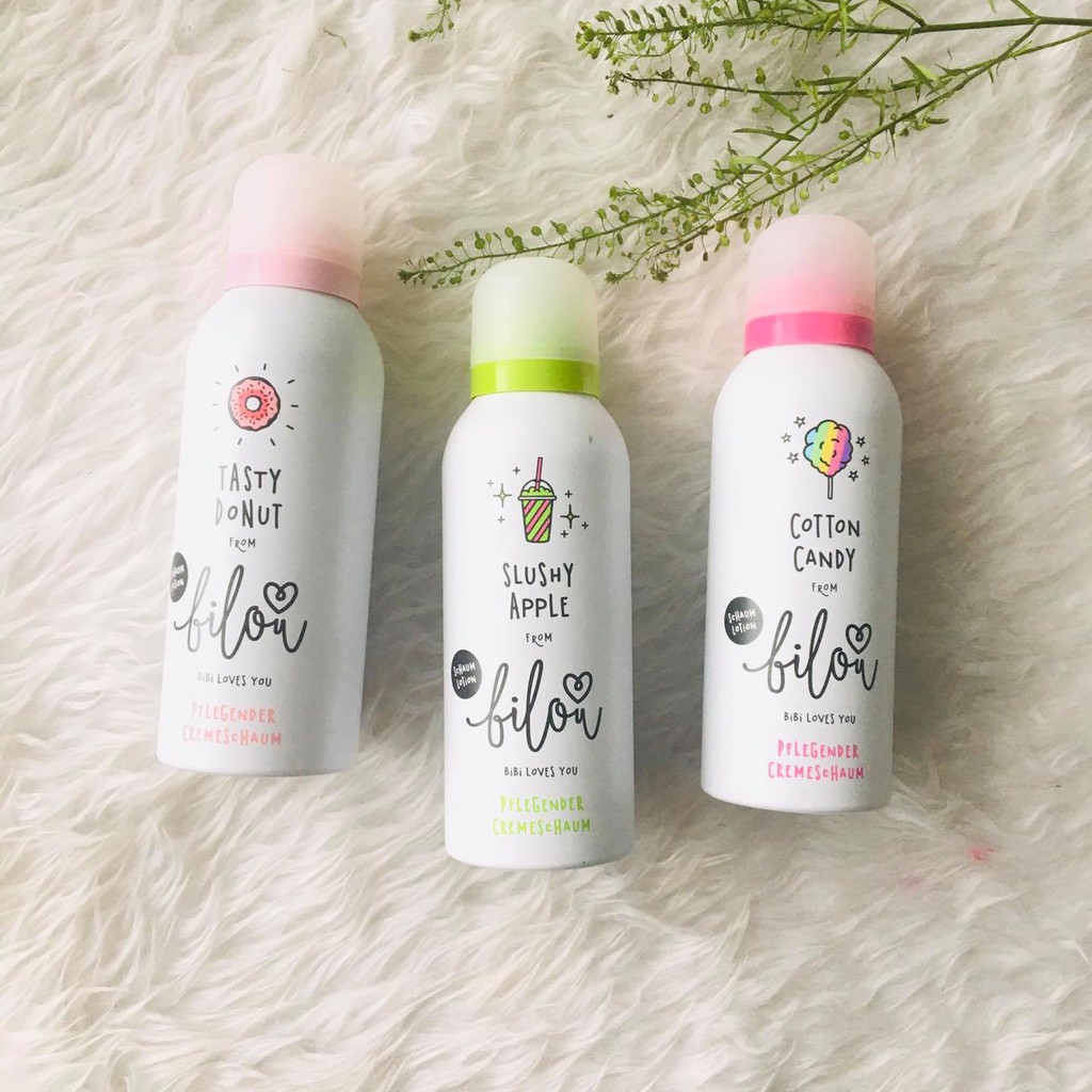 Lotion dưỡng da bọt mịn BILOU