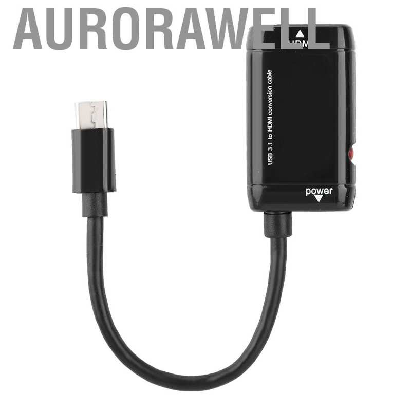 ANDROID Cáp Chuyển Đổi Aurorawell Usb-C Type C Sang Hdmi Usb 3.1 Mhl Cho Android Phone Tablet