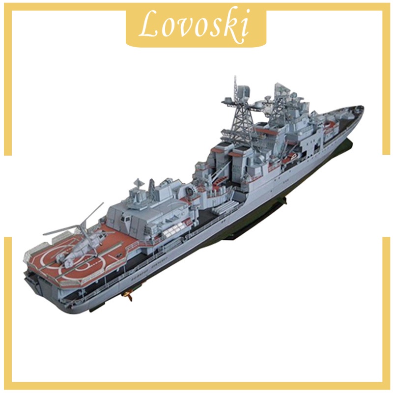 Mô hình tàu chiến Levchenko tỉ lệ 1 / 200 độc đáo dùng trang trí nhà cửa