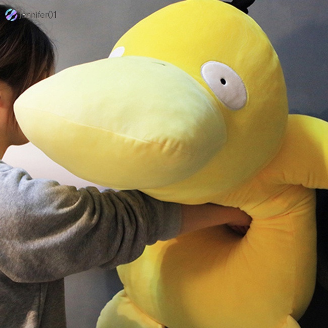 Jen pokemon series psyduck nhồi bông vịt sang trọng gối đồ chơi búp bê trang trí nội thất trẻ em quà tặng sinh nhật vịt sang trọng