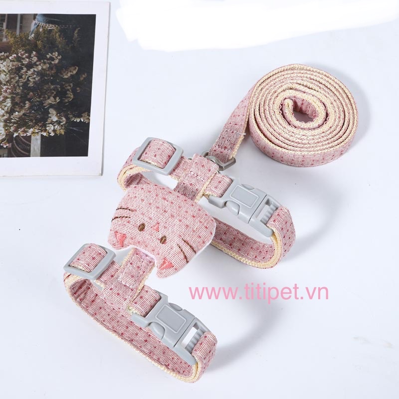 Dắt YẾM Lưng Hình Mèo Cho Thú Cưng♥️