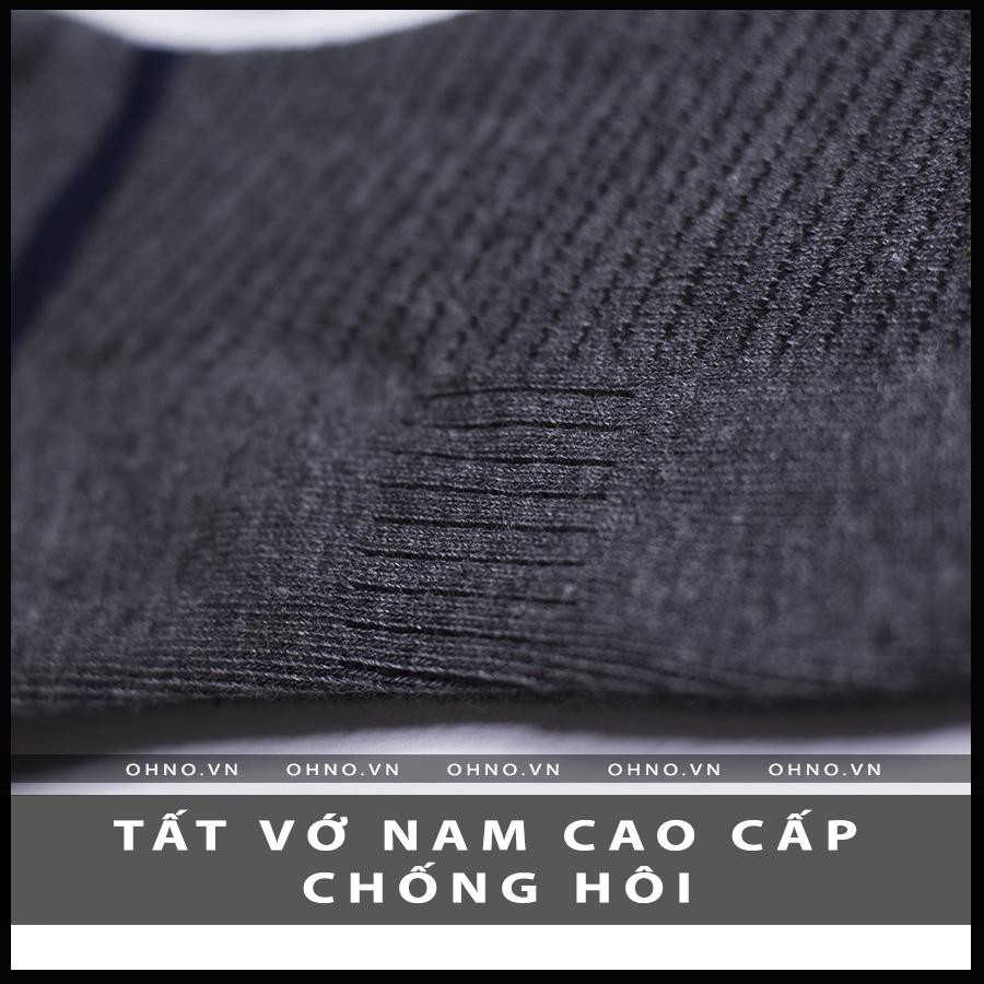 Tất Vớ Nam Công Sở Cổ Ngắn Cao Cấp Chống Khử Mùi Hôi Chân 100% COTTON – OHNO Việt Nam