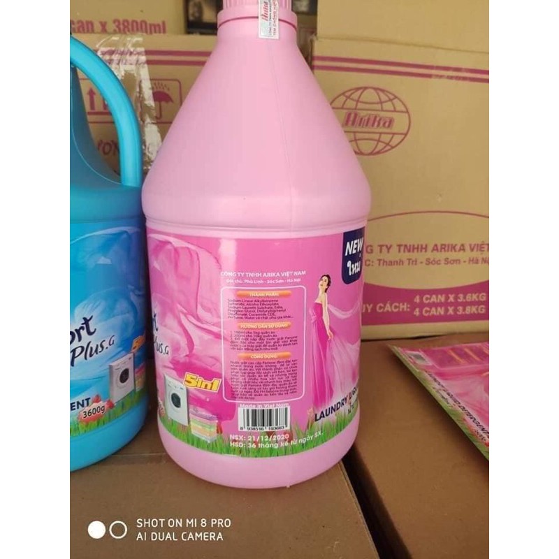 NƯỚC GIẶT XẢ COMfor Plus 5in1 3600ML Thái Lan