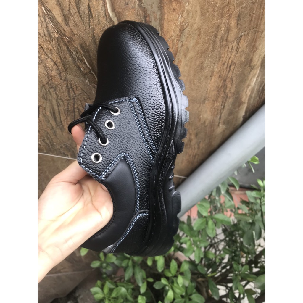 Giầy Bảo Hộ Lao Động Chống Giẫm Đinh Bằng Da Tổng Hợp, Giày Bảo Hộ Chống Tia Hàn Xì Cháy | BigBuy360 - bigbuy360.vn