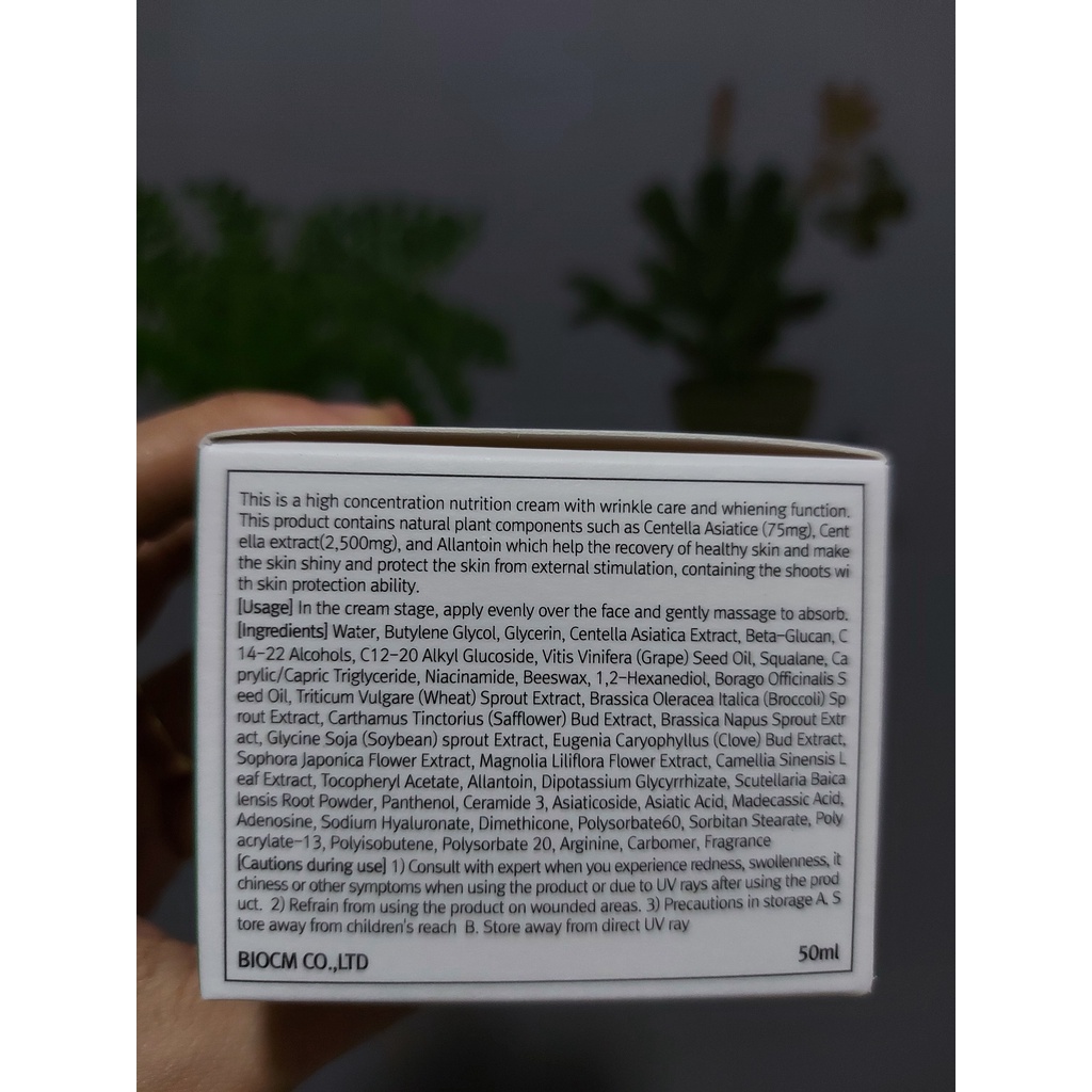 Kem Dưỡng Rau Má GoodnDoc Centella Repair Cream 50ml dưỡng sáng, phục hồi da