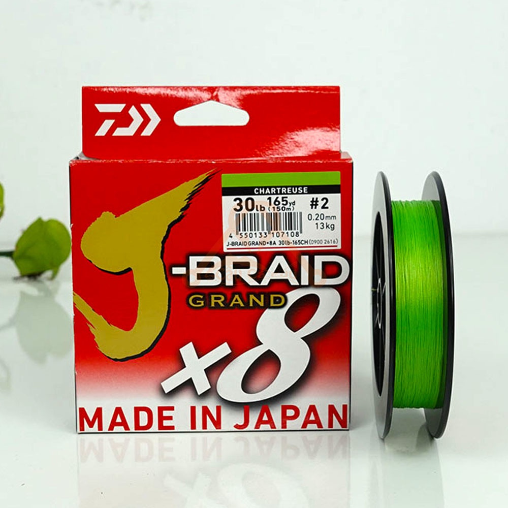 Dây Dù Câu Cá Daiwa J-BRAID X8 Chính Hãng Siêu Bền