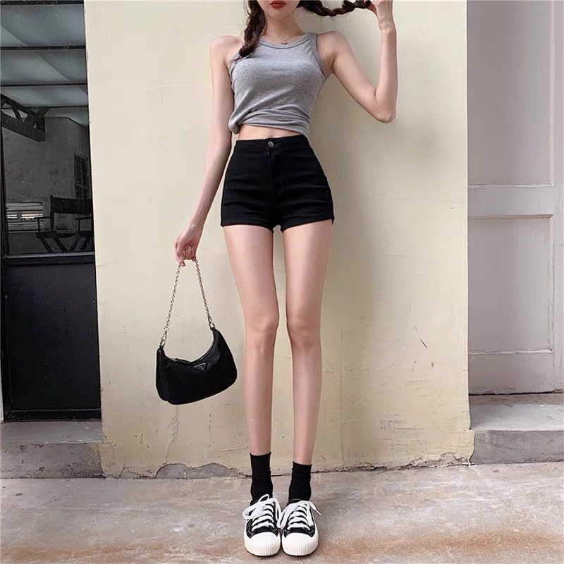 Quần short dance lưng siêu cao siêu tôn dáng ôm body 009 FIORI STORE