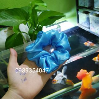 Cột tóc, buộc tóc vải scrunchies, nhiều màu