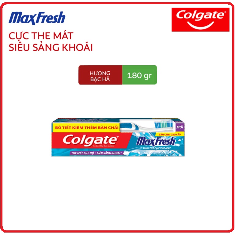 Kem Đánh Răng COLGATE MaxxFresh 180g