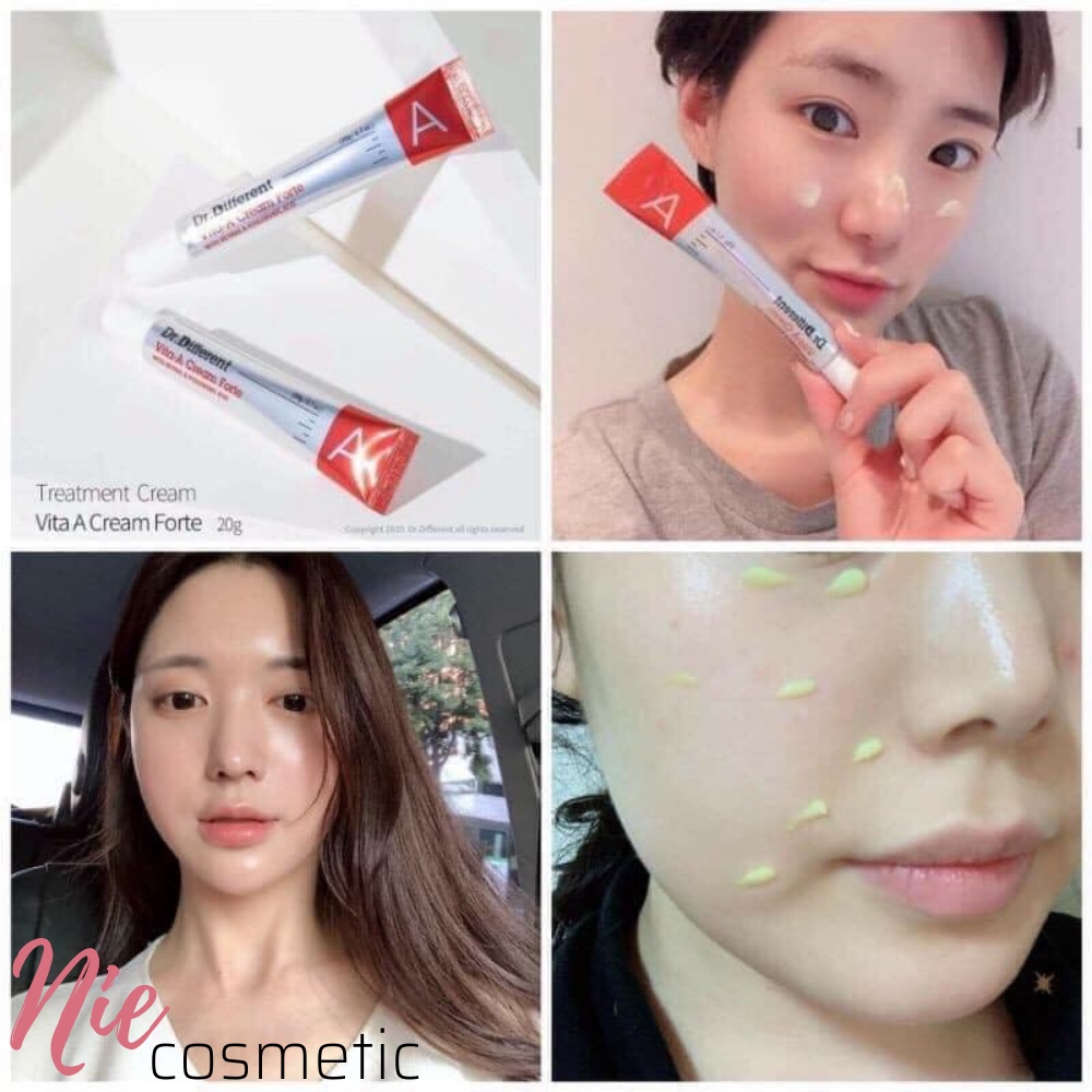 Kem dưỡng da Dr.different Vita A Cream Forte 0,1% (Retinal 0.1%)