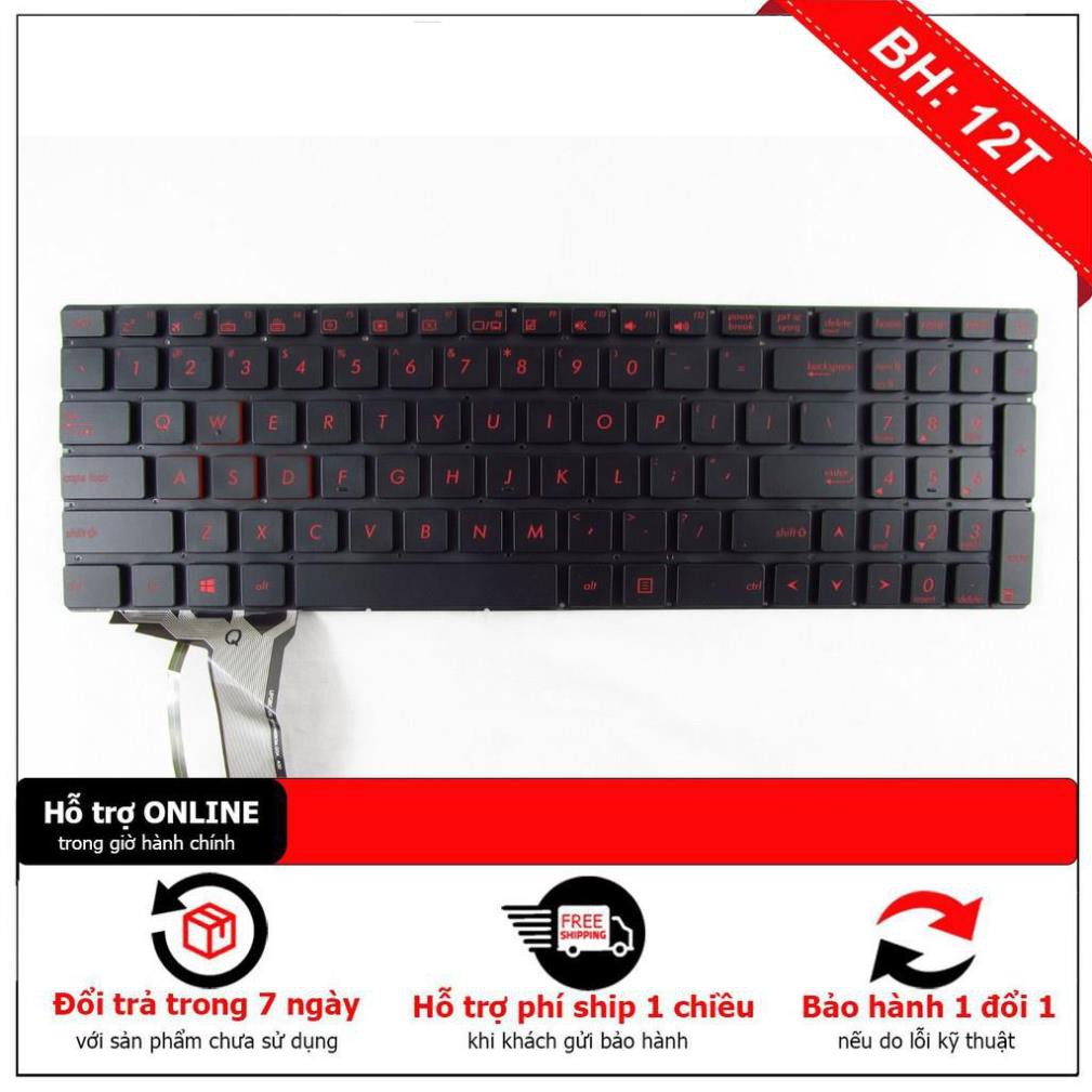 [BH12TH] Bàn phím laptop Asus Rog GL552V CÓ LED BẢO HÀNH 6 THÁNG