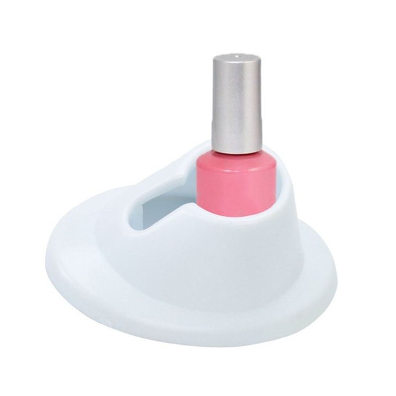 Giá Đỡ Chai Sơn Móng Tay Màu Hồng Và Trắng Chuyên Dụng Cho Salon