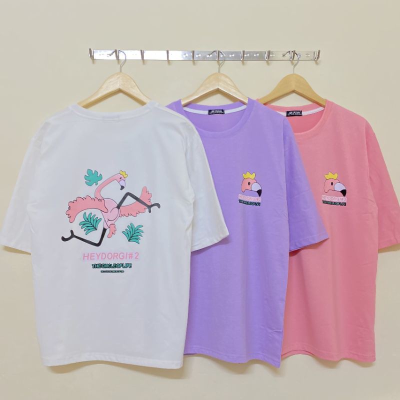 Hình thật 100 Áo thun tay lỡ Unisex HEYDORGI