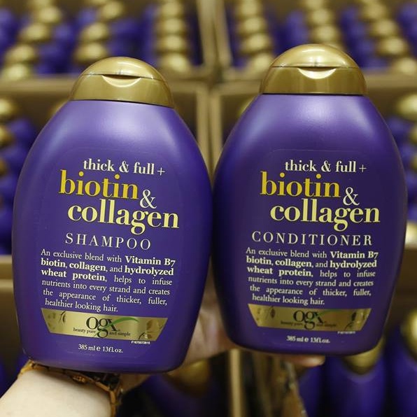 Dầu Gội Kích Thích Mọc Tóc Biotin & Collagen 385ml