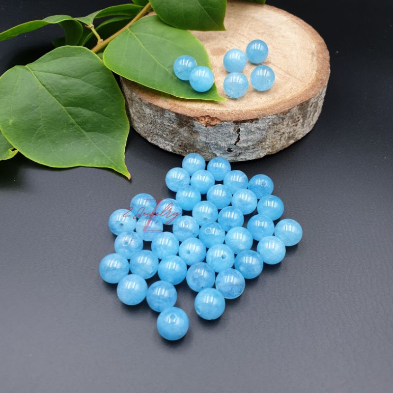 1 hạt đá Aqua xanh