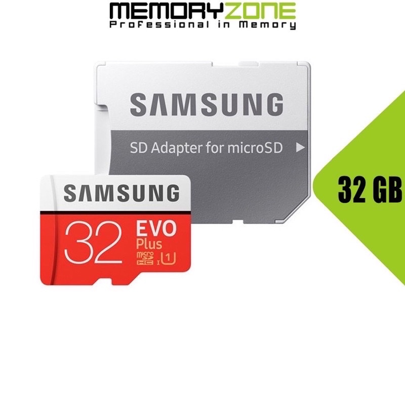 Thẻ Nhớ MicroSDHC Samsung EVO Plus U1 32GB 95MB/s MB-MC32G