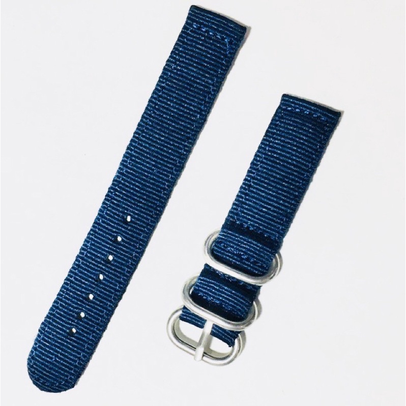 Dây đồng hồ vải dù nato size18-20mm